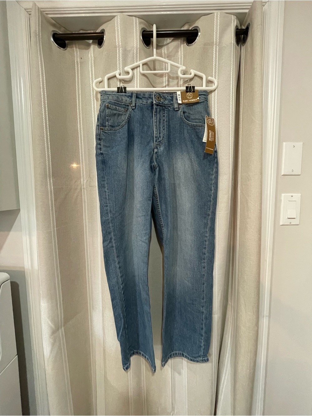 Denver Hayes Light Blue Relaxed Fit Men's Jeans